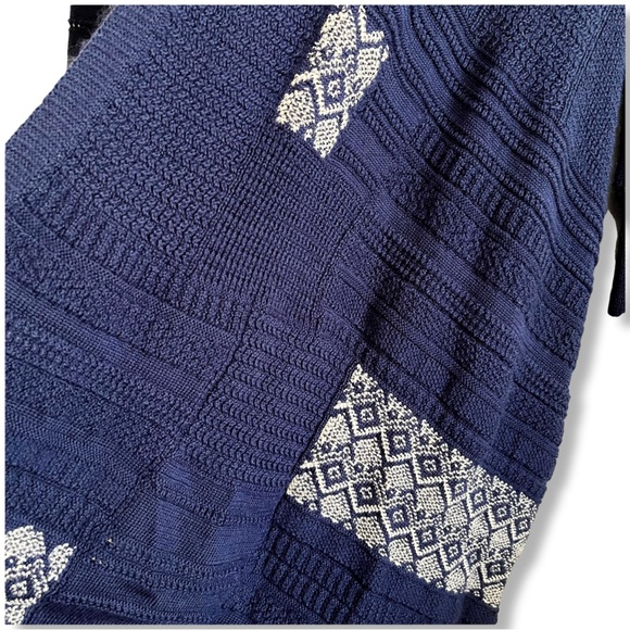 Artisan de Luxe Anthropologie Knit Ikat Long Cardigan XS - Picture 7 of 9